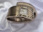 Rare Vintage Croton Nivada Grenchen Women's Cuff Watch