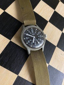 Timex Vintage Mechanical Military Men's Watch