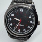 Men's Vintage FMD Black Military Quartz Watch