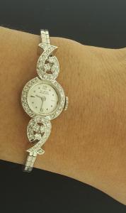 NIVADA Grenchen Vintage Diamond Ladies Watch