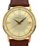 1964 Eterna Matic Men's 34mm Silver Dial Watch