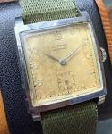 Rare 1940s Eterna Waterproof Tank Watch