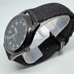 Men's Vintage FMD Black Military Quartz Watch