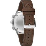 Bulova Men’s Military Heritage Automatic Leather Watch