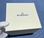 Eterna Mahogany Brown Vintage Watch Box with Extras