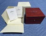 Eterna Mahogany Brown Vintage Watch Box with Extras