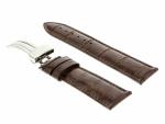 18mm Brown Leather Strap for Eterna Vintage Watch