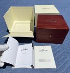 Eterna Mahogany Brown Vintage Watch Box with Extras