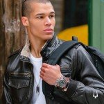 Bulova Men’s Military Heritage Automatic Leather Watch