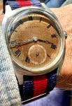 Jumbo Eterna "Majetek" WWII Wrist Watch - Copper Dial