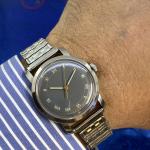 Stylish 1960s ETERNA Men's Gray Dial Watch