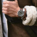 Bulova Men’s Military Heritage Automatic Leather Watch