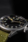 Men's Vintage Military Automatic Watch - Black Dial