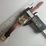 Vintage Gold Tone Military Quartz Watch for All