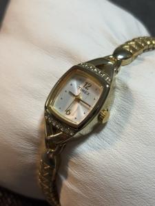 Timex Vintage Gold Tone Women’s Cocktail Watch