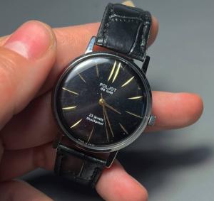 Poljot DE Luxe Ultra Slim Vintage Soviet Watch
