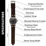 Vintage WWII Luftwaffe Aviator Automatic Watch