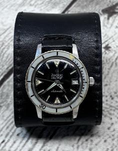 Zodiac Sea Wolf Automatic Diver Watch Black Dial