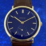 1960s Zodiac Men's Vintage Watch with Blue Dial