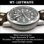 Vintage WWII Luftwaffe Aviator Automatic Watch