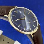 1960s Zodiac Men's Vintage Watch with Blue Dial