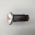 Vintage Pobeda Zodiac Aries Watch with Brown Leather