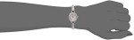 Guess Silver-Tone Crystal Bracelet Watch