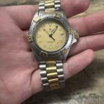 Zodiac Vintage Silver Analog Quartz Men's Watch
