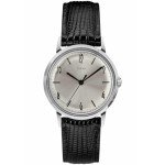 Timex Marlin Hand-Wound Vintage Watch Black/Silver