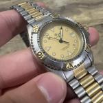 Zodiac Vintage Silver Analog Quartz Men's Watch