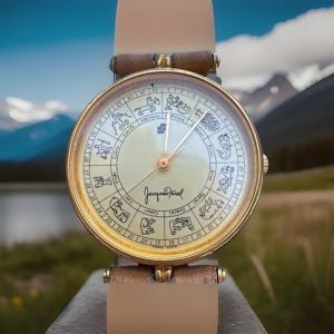 Jacques Farel Zodiac 1970s Vintage Watch