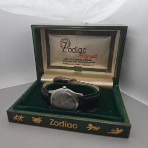 Vintage Zodiac Men's Automatic Watch, Gray Dial, 1950s