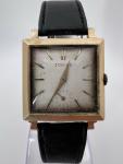 Rare 14k Gold Zodiac Squared Men's Watch
