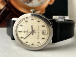 1960s Zodiac Men's Automatic Oval Stainless Steel Watch