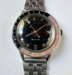 Zodiac Automatic Vintage Men's Watch Black Dial