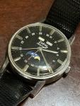 1960s Zodiac Triple Date Moon Phase Watch