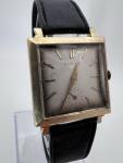 Rare 14k Gold Zodiac Squared Men's Watch