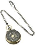 Classic Gold-Plated Antique Mechanical Pocket Watch