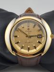 1970s Gold Tone Zodiac UFO Mechanical Watch