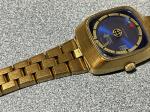 Zodiac Gold Plated Astrographic Automatic Ladies Watch