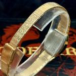 Zodiac Swiss Ladies Mechanical Gold Tone Watch