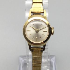 Timex Ladies Vintage Manual Wind Gold Tone Watch