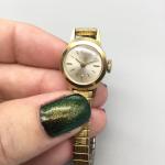 Timex Ladies Vintage Manual Wind Gold Tone Watch