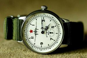 Pobeda Pilot Wings Soviet Vintage Military Watch
