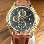 Citizen 1996 Gold Chronograph Men's Dress Watch