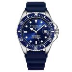 Stuhrling Original Men's Silver Dive Watch 42MM