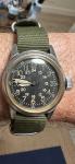 1950s Elgin A-17A Military Hack Watch