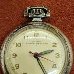 1943 Croton 17j Nivada Grenchen Ladies Pocket Watch