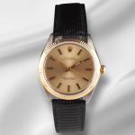 Rolex 34mm Oyster Perpetual Gold & Steel Watch