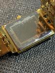 Vintage Bulova Gold Tone Rectangle Dress Watch